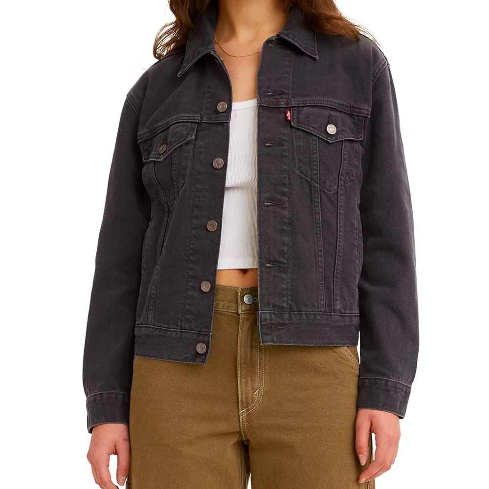 Levi’s Black Denim Trucker Jacket